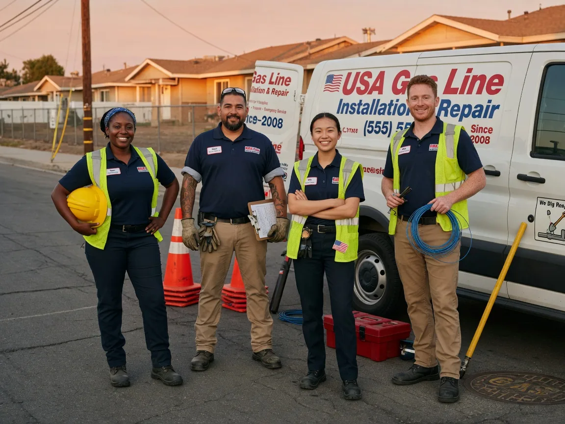 Gas Line Installation company in Cusseta, AL